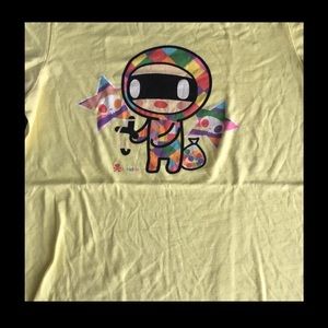 YELLOW Tokidoki Shirt Size Large t-shirt top